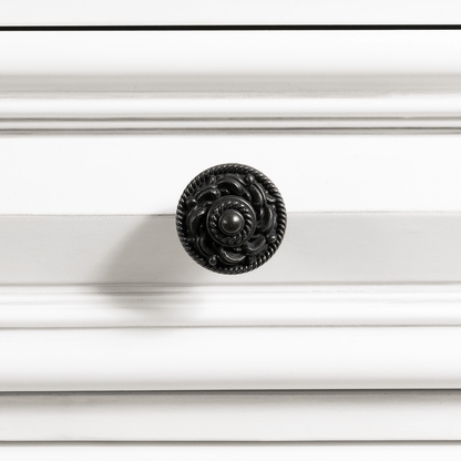 Calloway 7-Drawer Dresser w/ Mirror Set in White