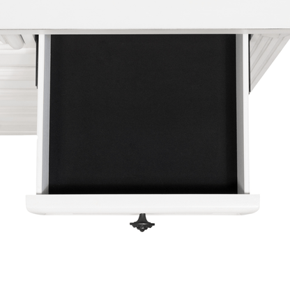 Calloway 7-Drawer Dresser w/ Mirror Set in White