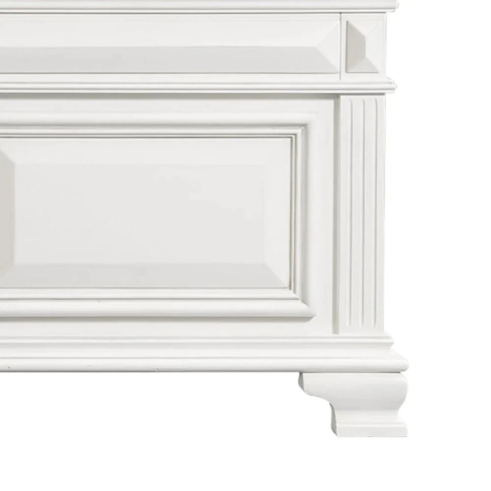 Calloway Media Chest White Color