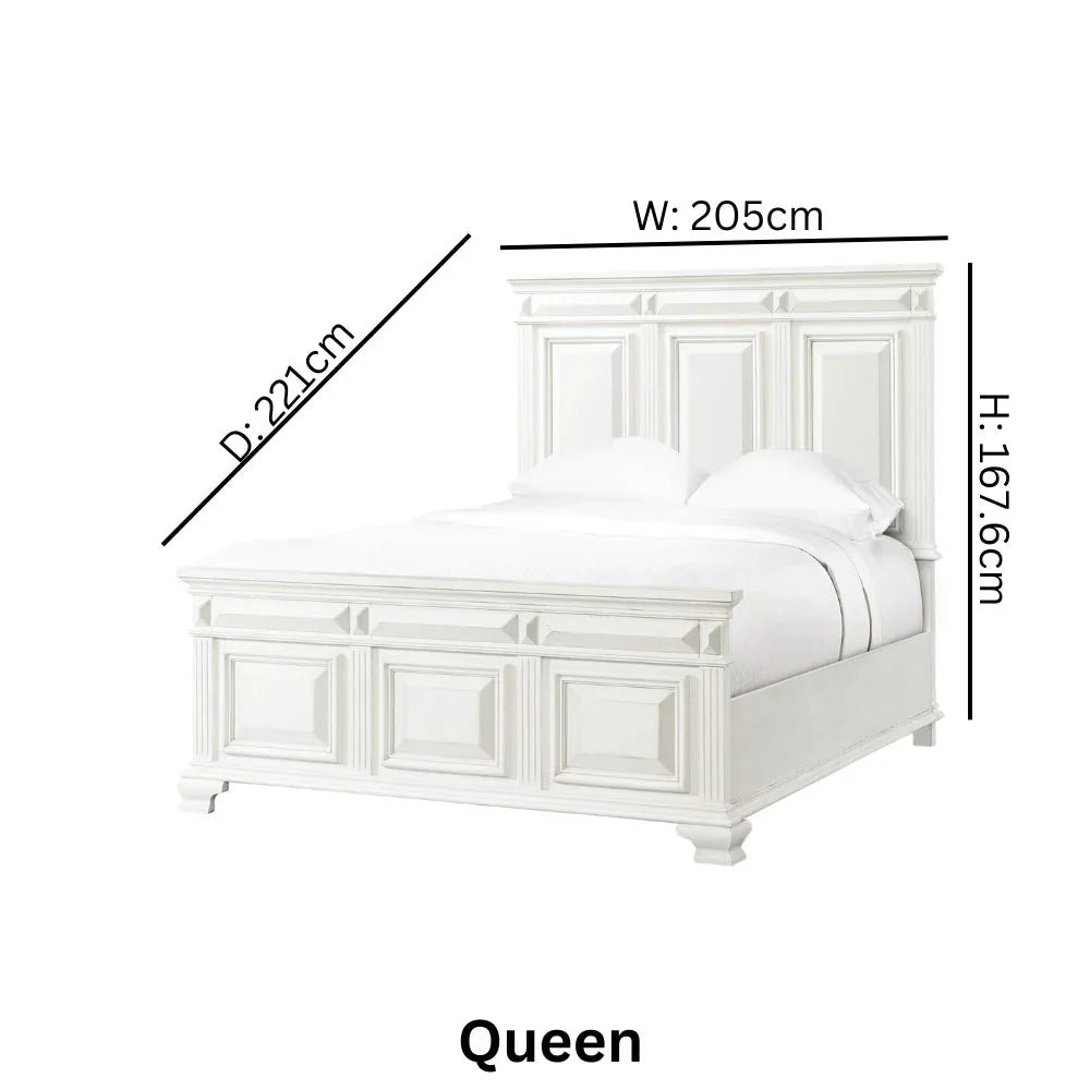 Calloway Media Chest White Color