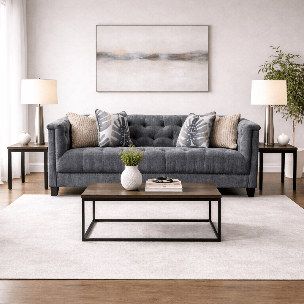 Carlos Grey Sofa W216