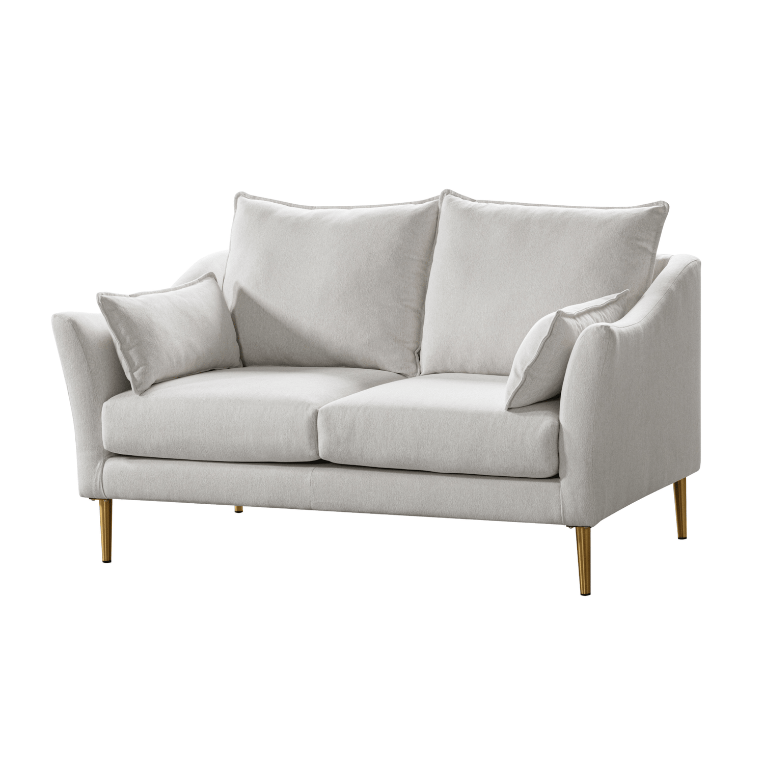 Carmen Beige Loveseat W160