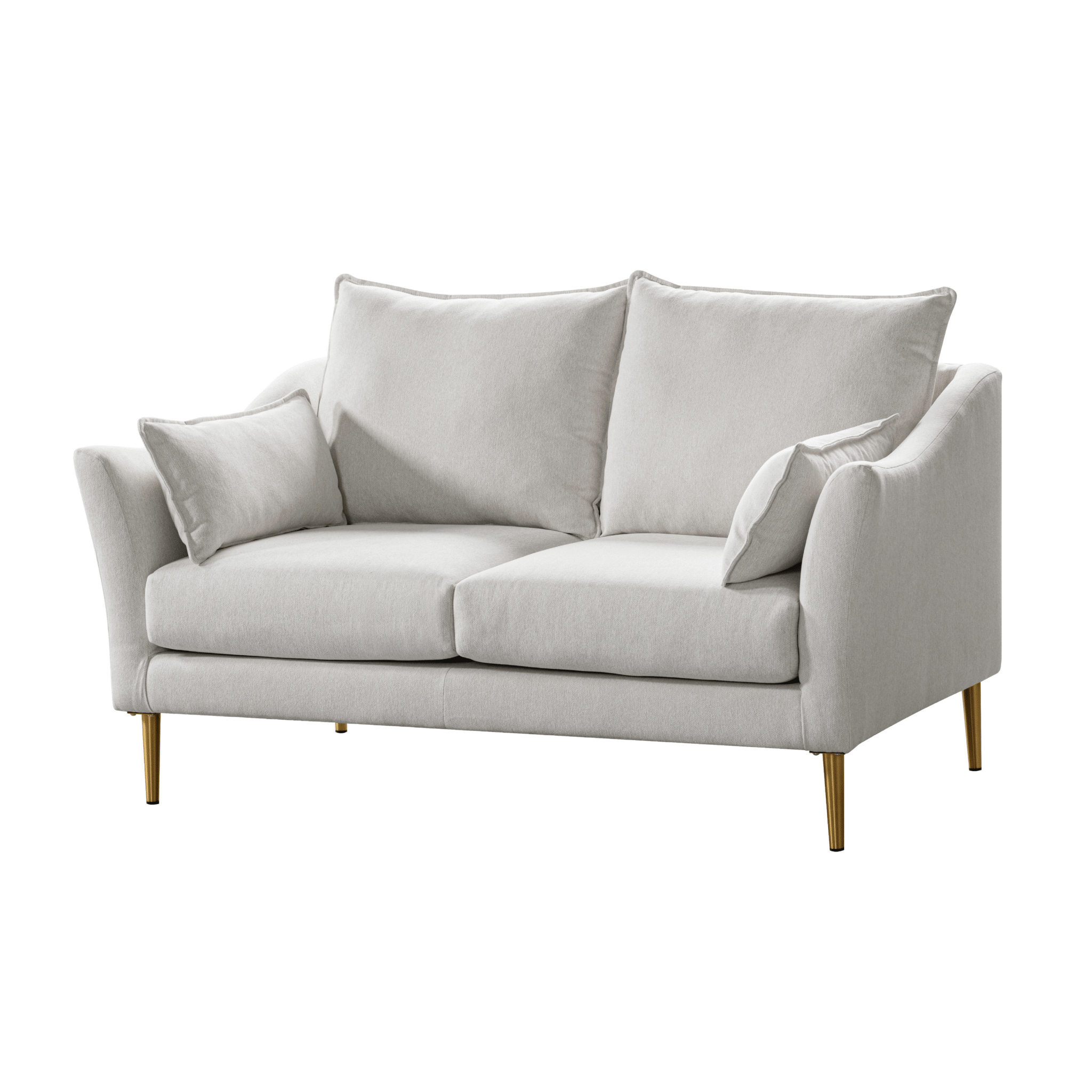 Carmen Beige Loveseat W160