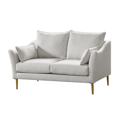 Carmen Beige Loveseat W160