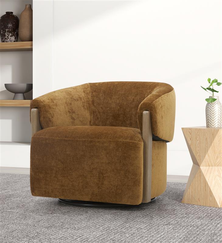 Carmo Brown Accent Chair