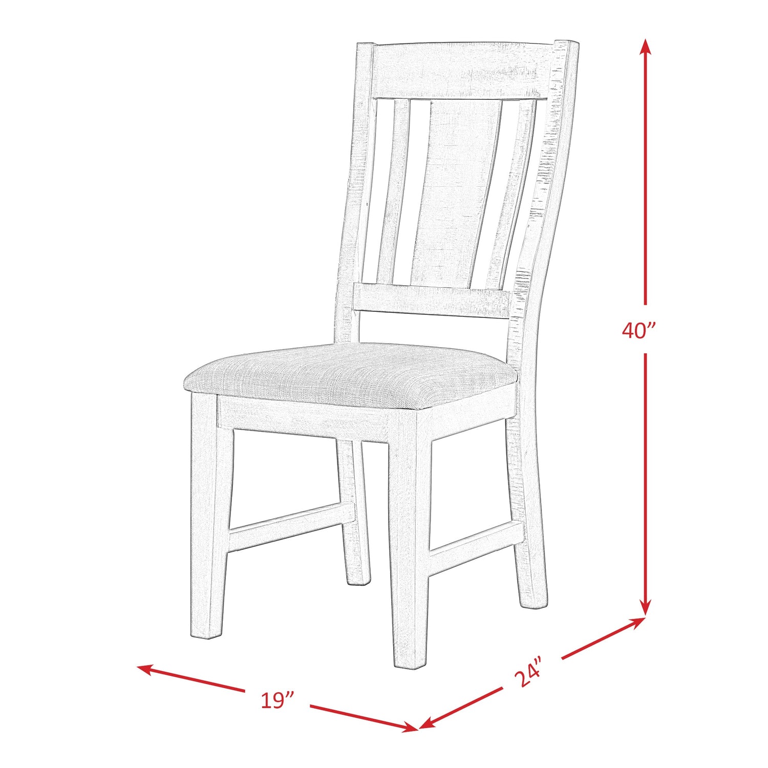 Cash Side Chair (2 Per Pack)