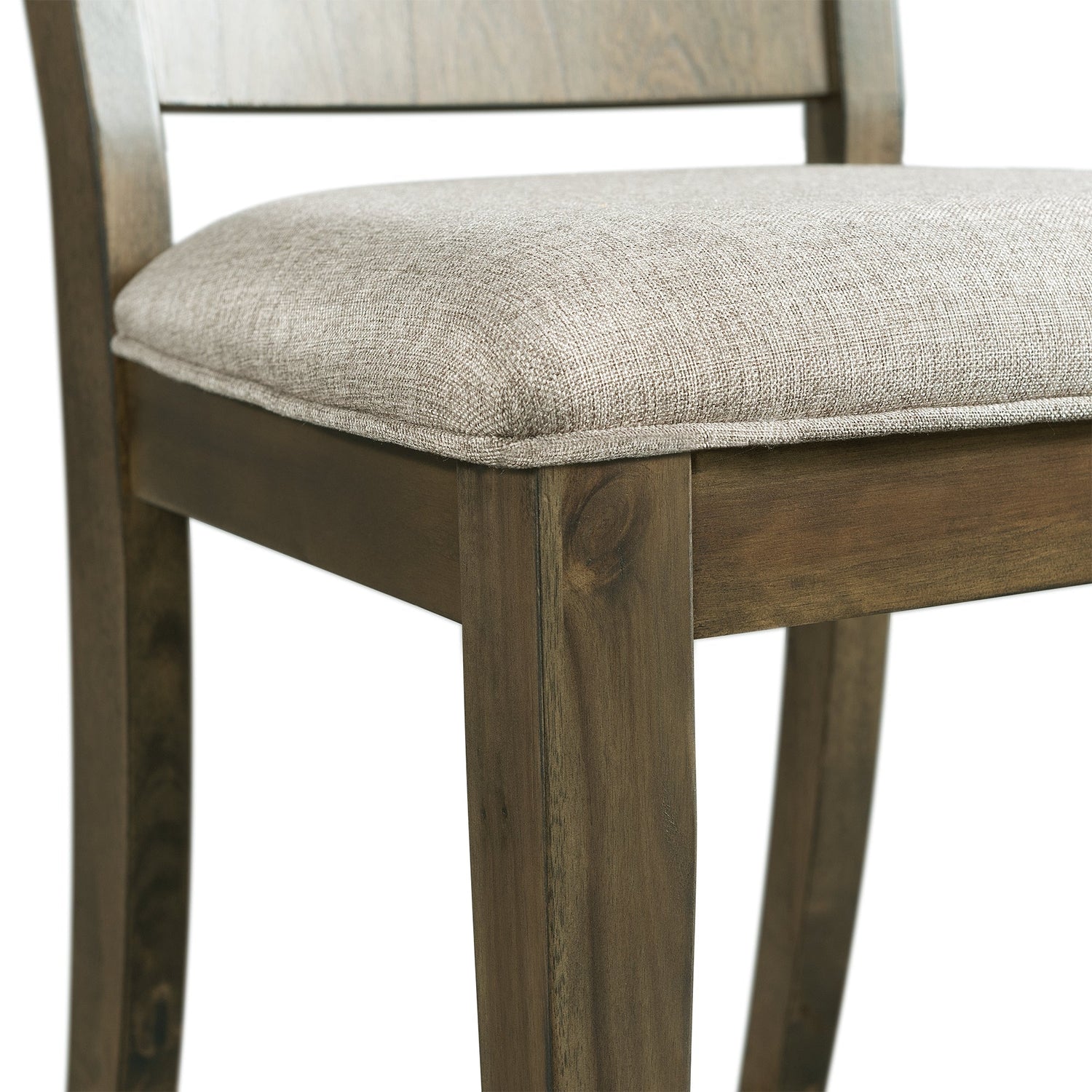 Cato Keyhole Panel Back Side Chair Grey Color (2 Per Pack)