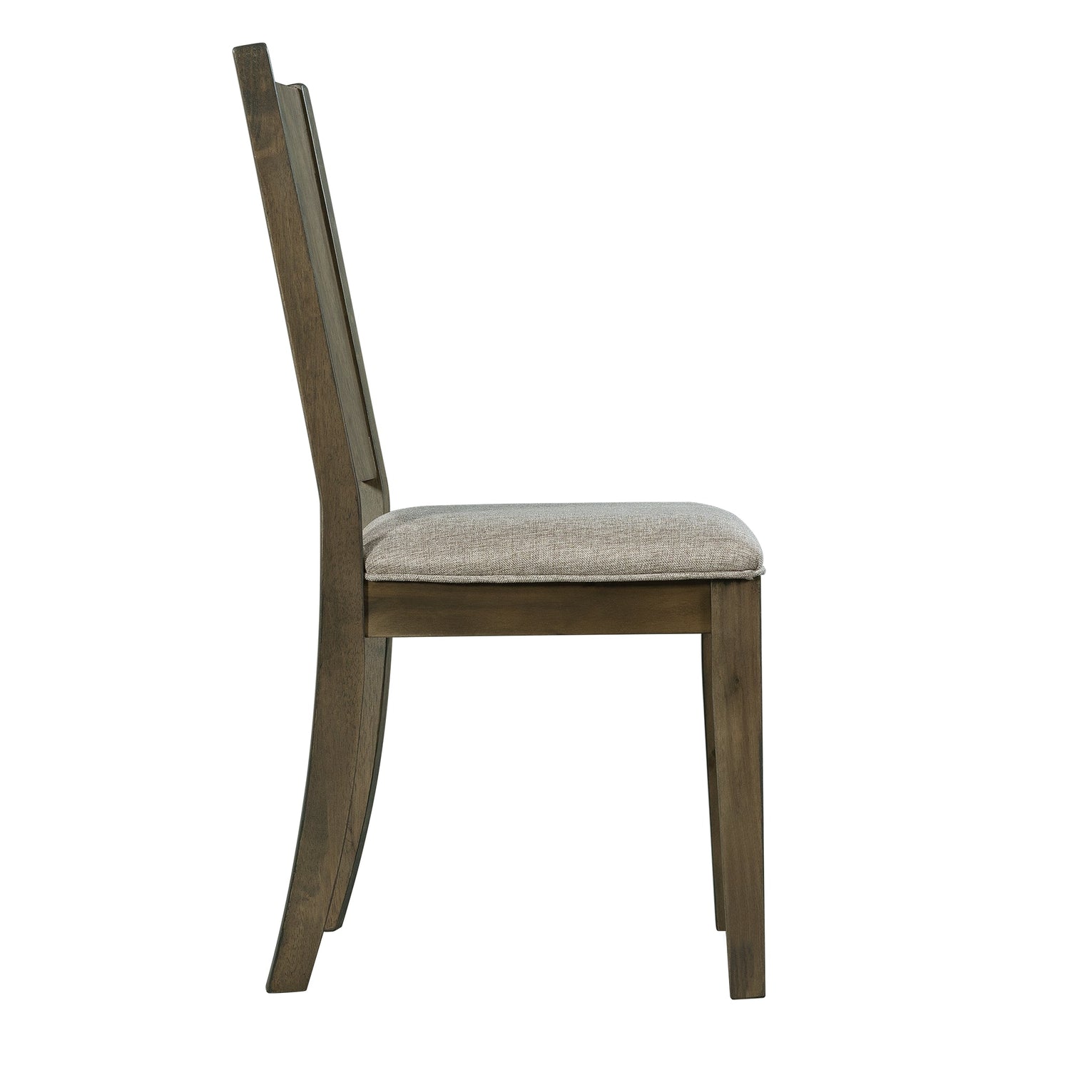 Cato Keyhole Panel Back Side Chair Grey Color (2 Per Pack)