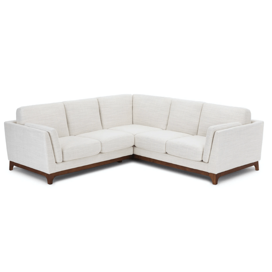 Centi Fresh White Sectional Sofa