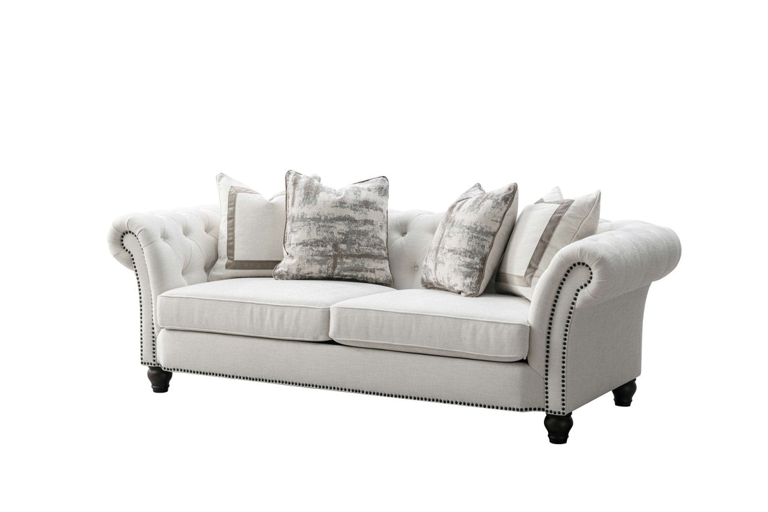 Chesterfield Cream Sofa