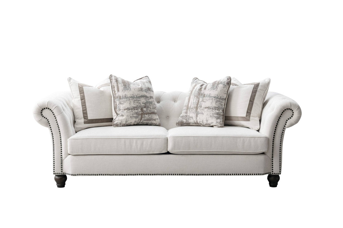 Chesterfield Cream Sofa
