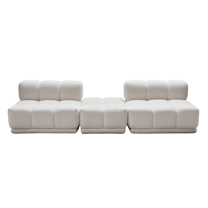 Chocoly armless seater