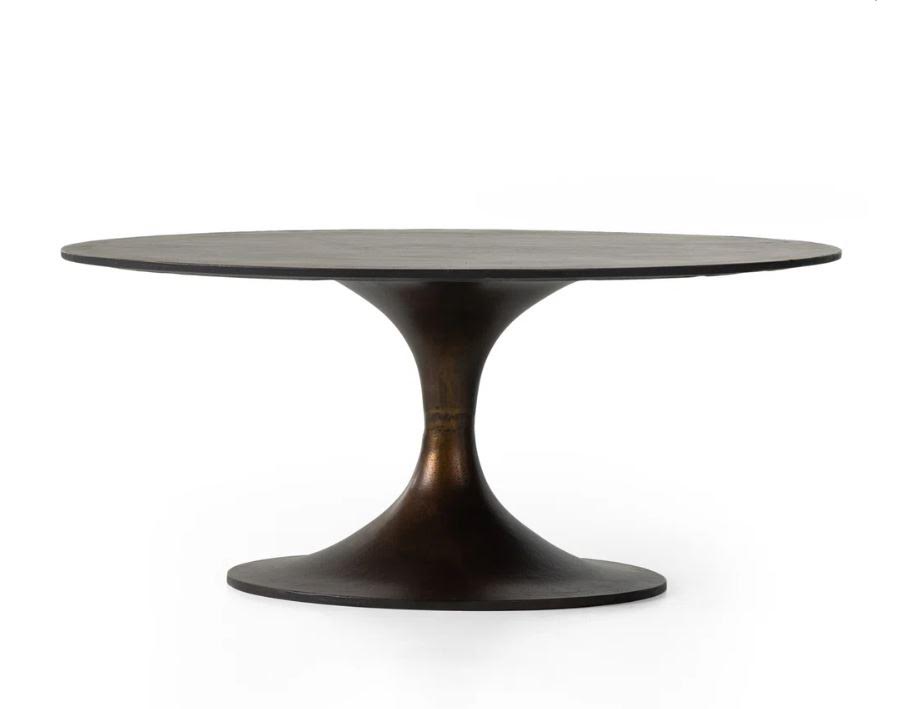 CircleBrew Balck Round Coffee Table