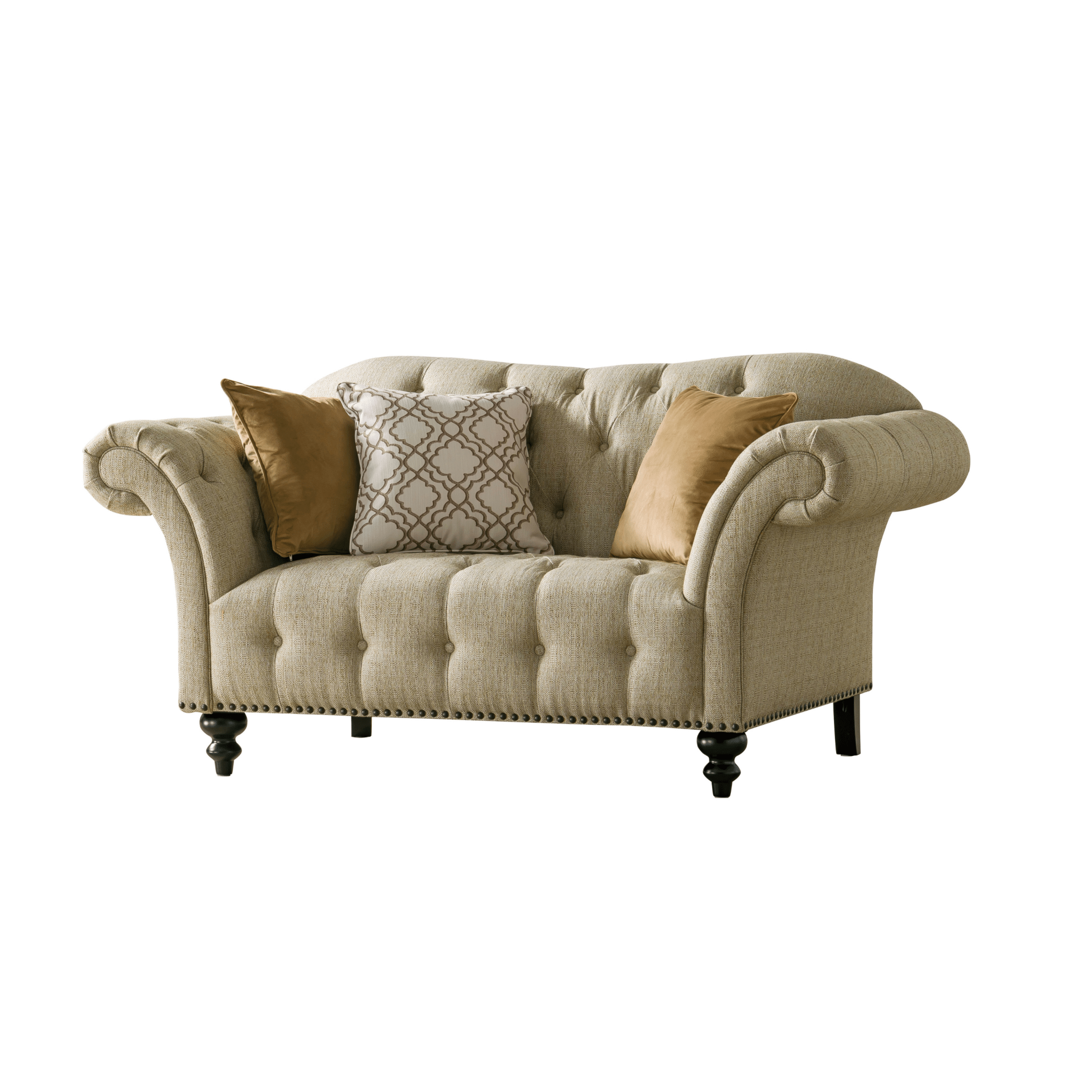Classic Beige Living Room Set