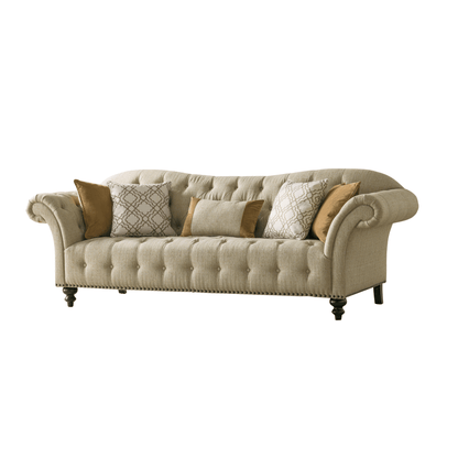 Classic Beige Living Room Set