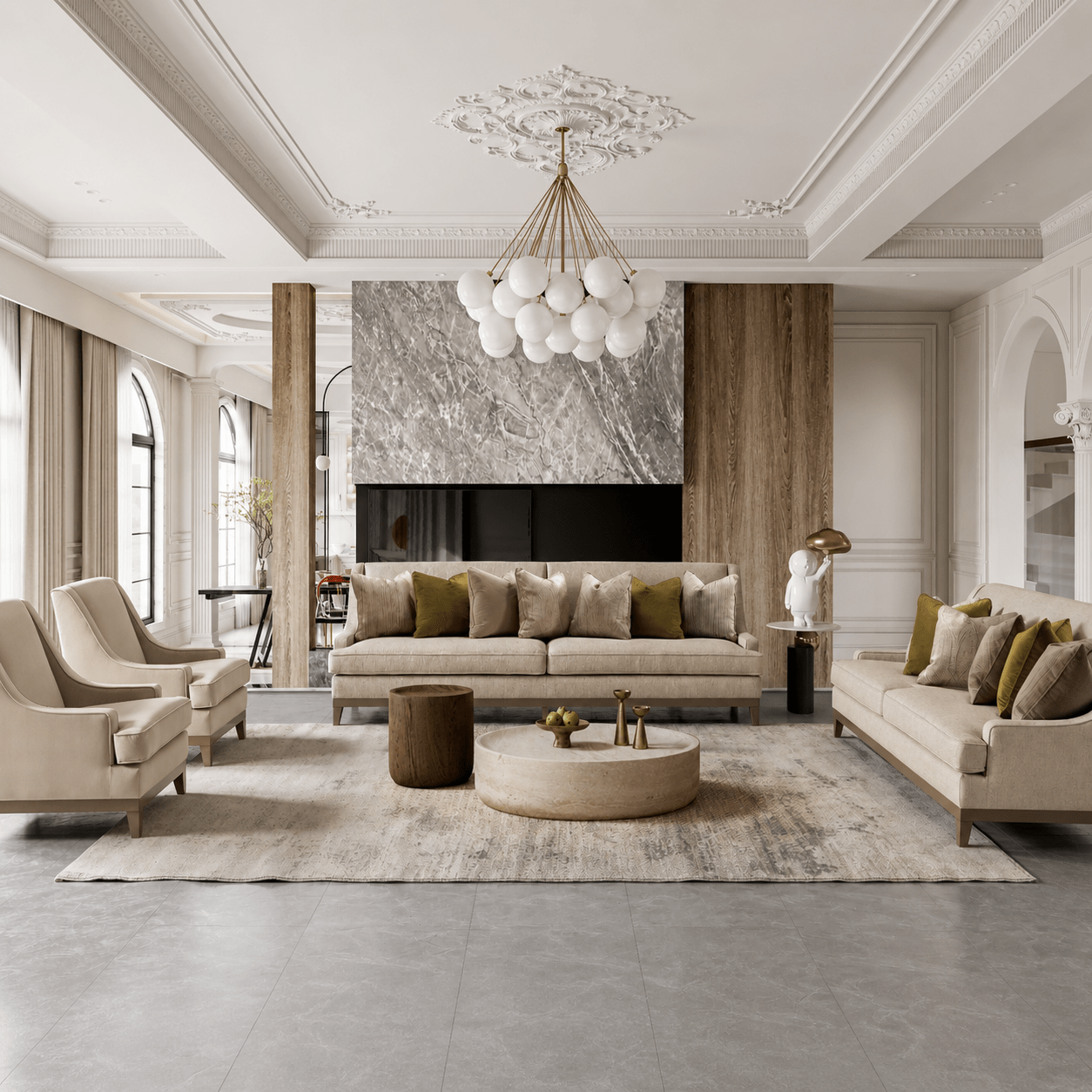 Classy By Noha Albabtain Sofa
