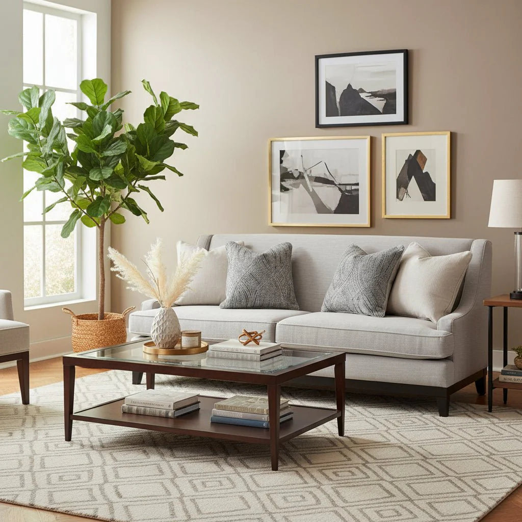 Classy By Noha Albabtain Blue Loveseat