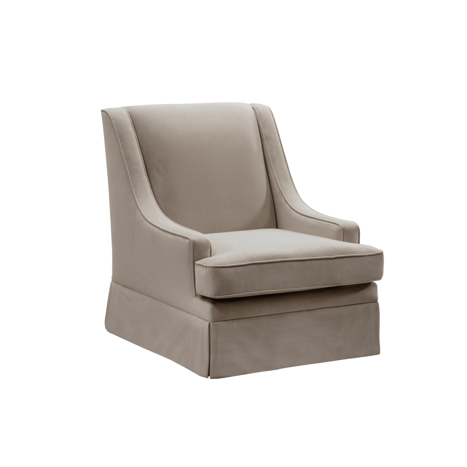 Classy By Noha Albabtain Skirted  Beige Sofa Set