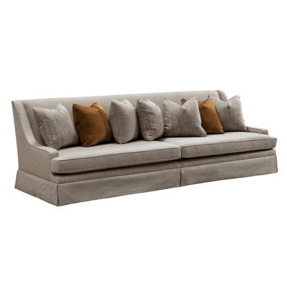 Classy By Noha Albabtain Skirted  Beige Sofa Set