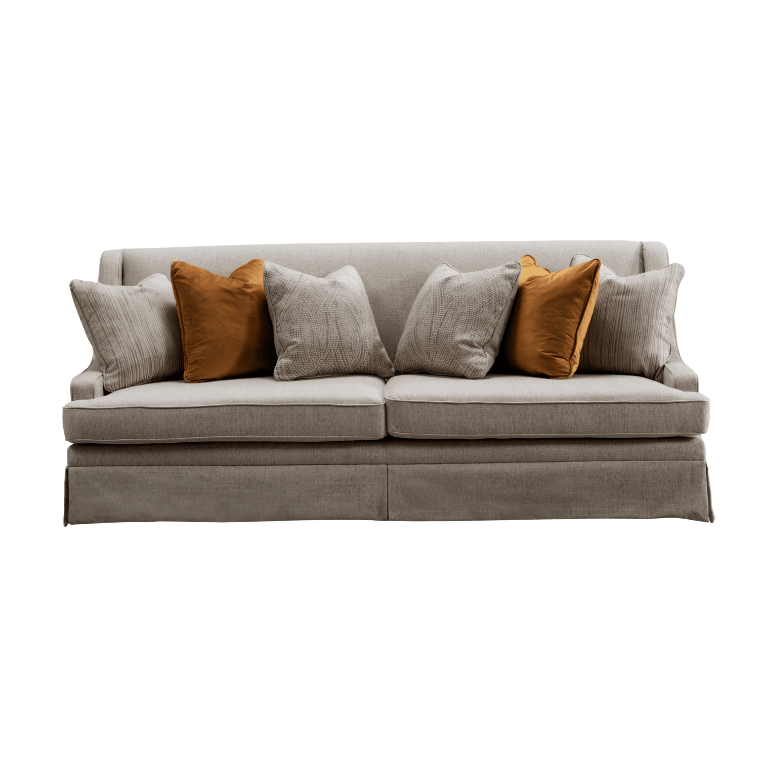 Classy By Noha Albabtain Skirted  Beige Sofa Set