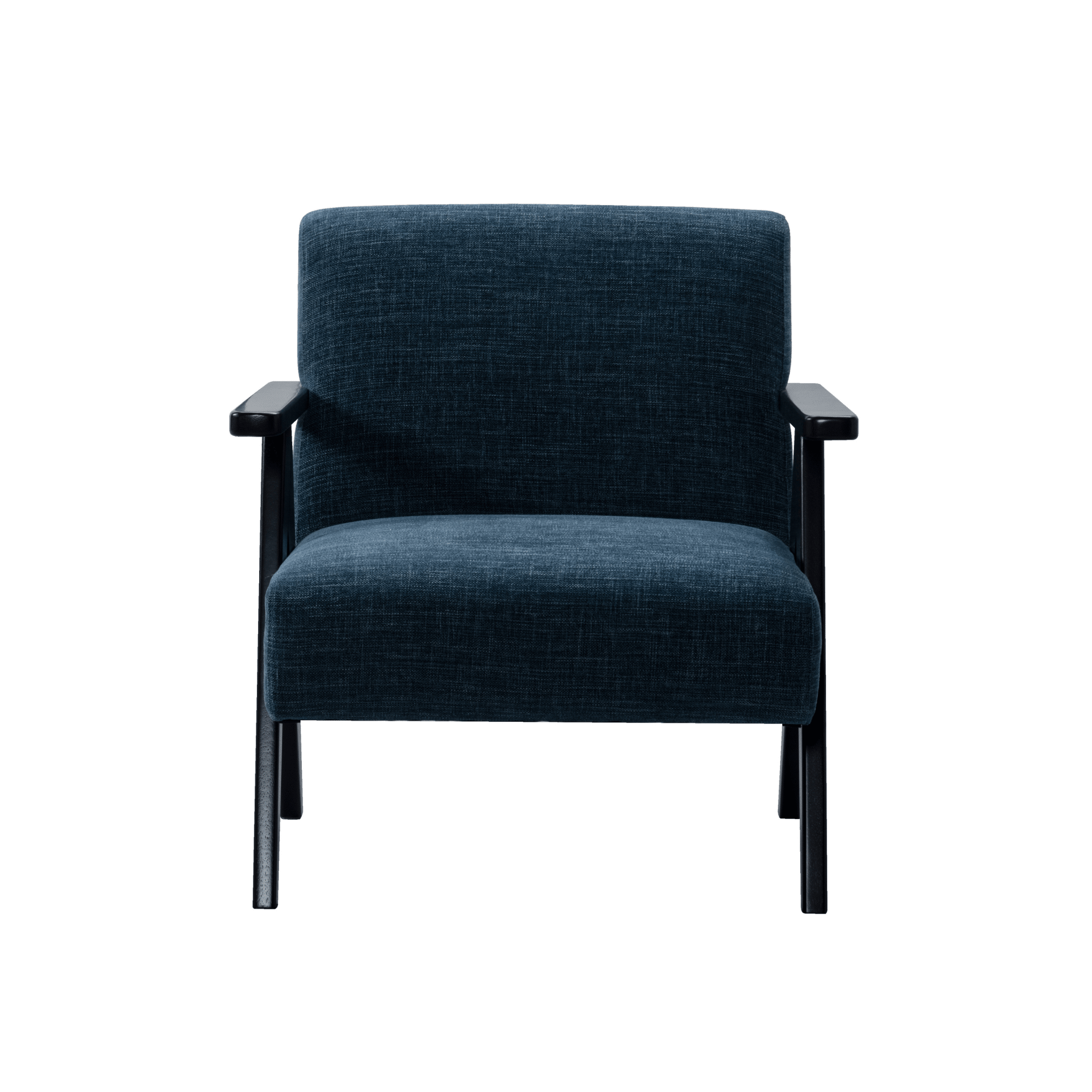 Cletus Blue Accent Chair