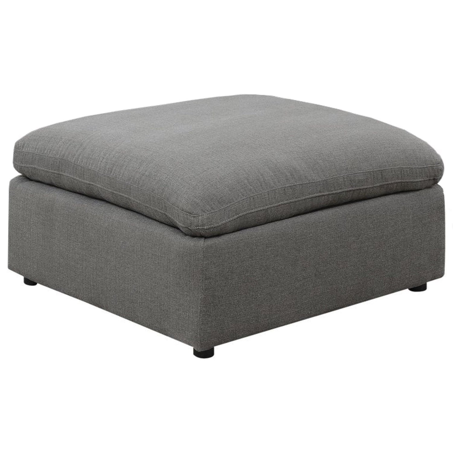 Cloud 9 Charcoal Ottoman