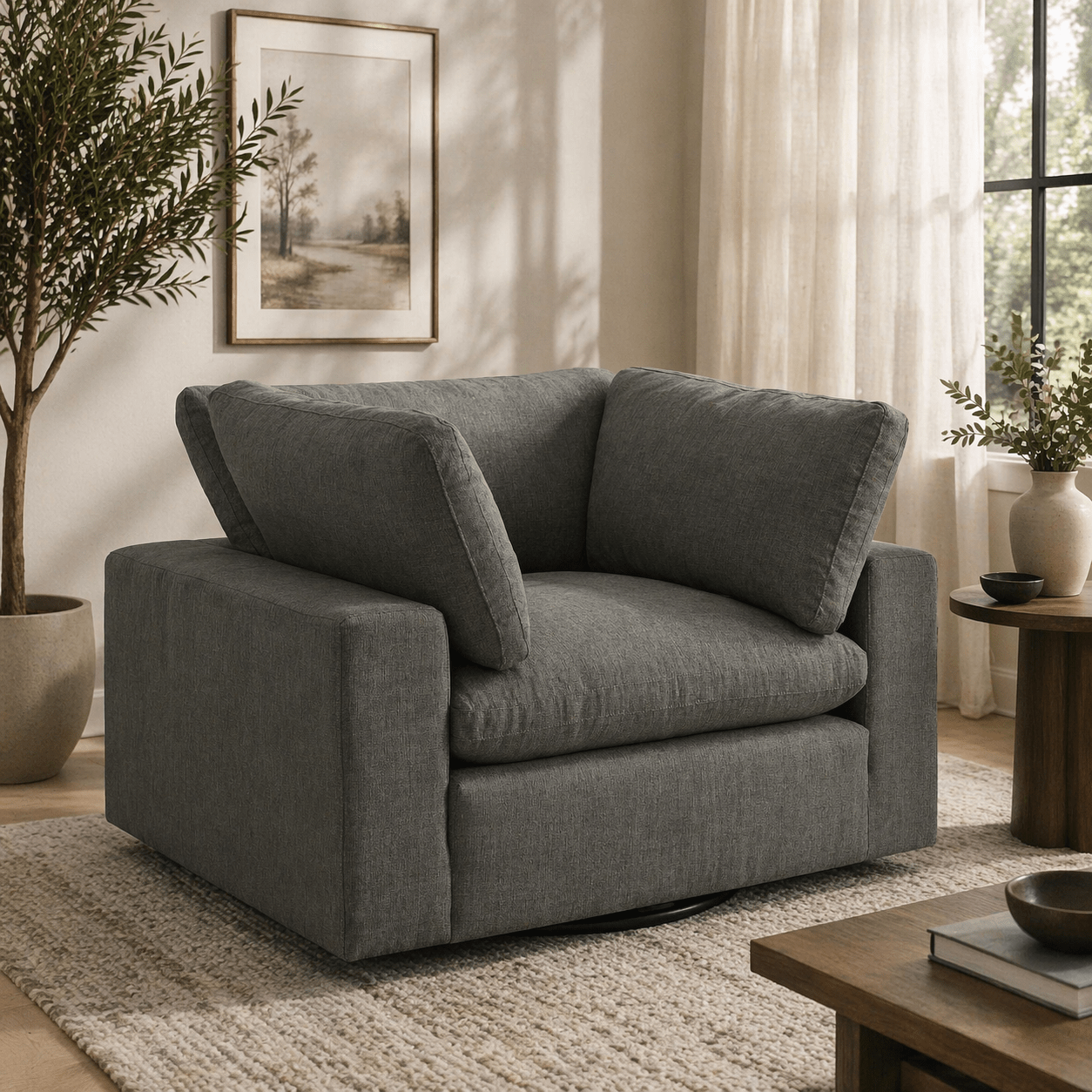 Cloud 9 Swivel Chair 