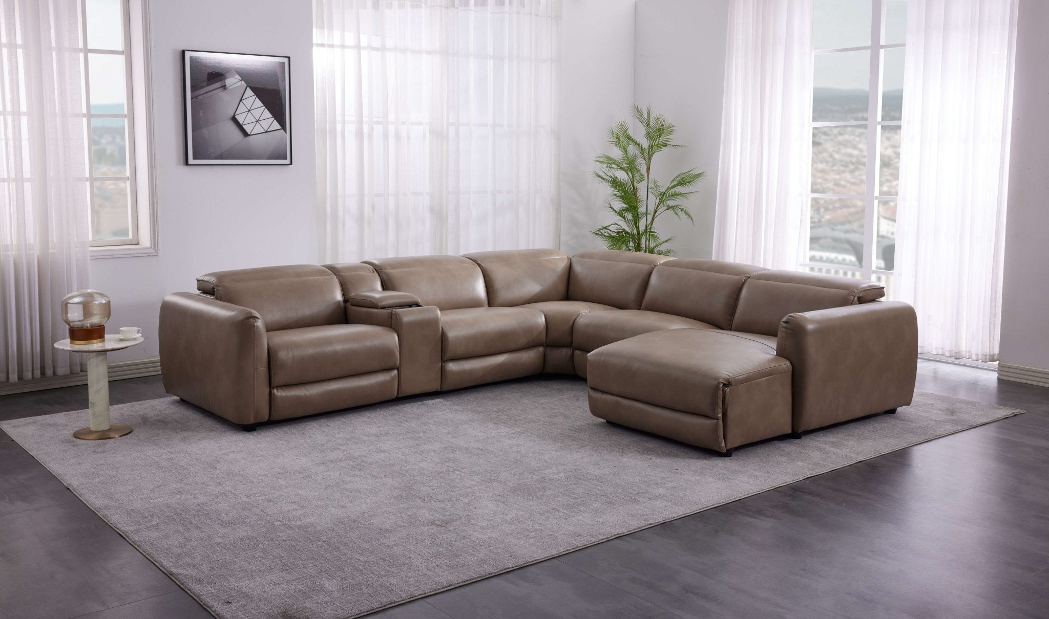 Cloudy Brown Motion Set