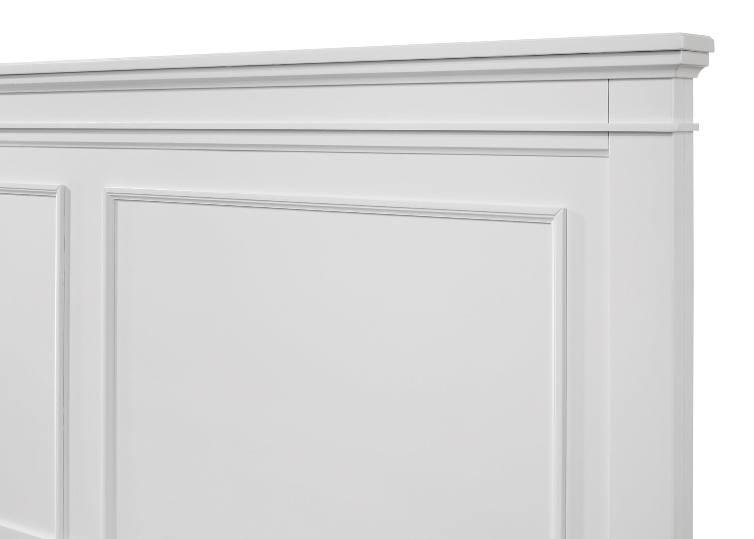 Provence White Wood King bed B513W-Bed