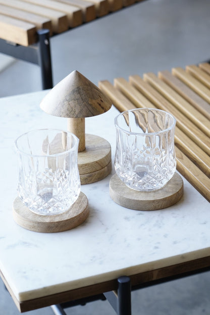 Coaster with stand