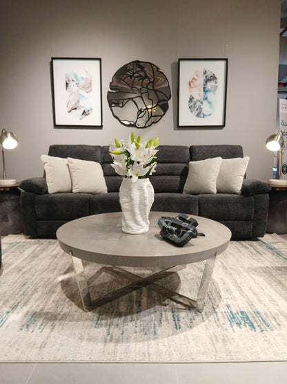 Comficore Charcoal Motion Set ( Sofa + Chair)