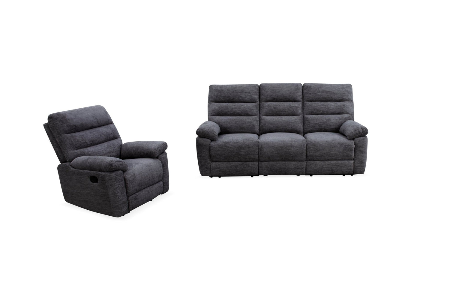 Comficore Charcoal Motion Set ( Sofa + Chair)