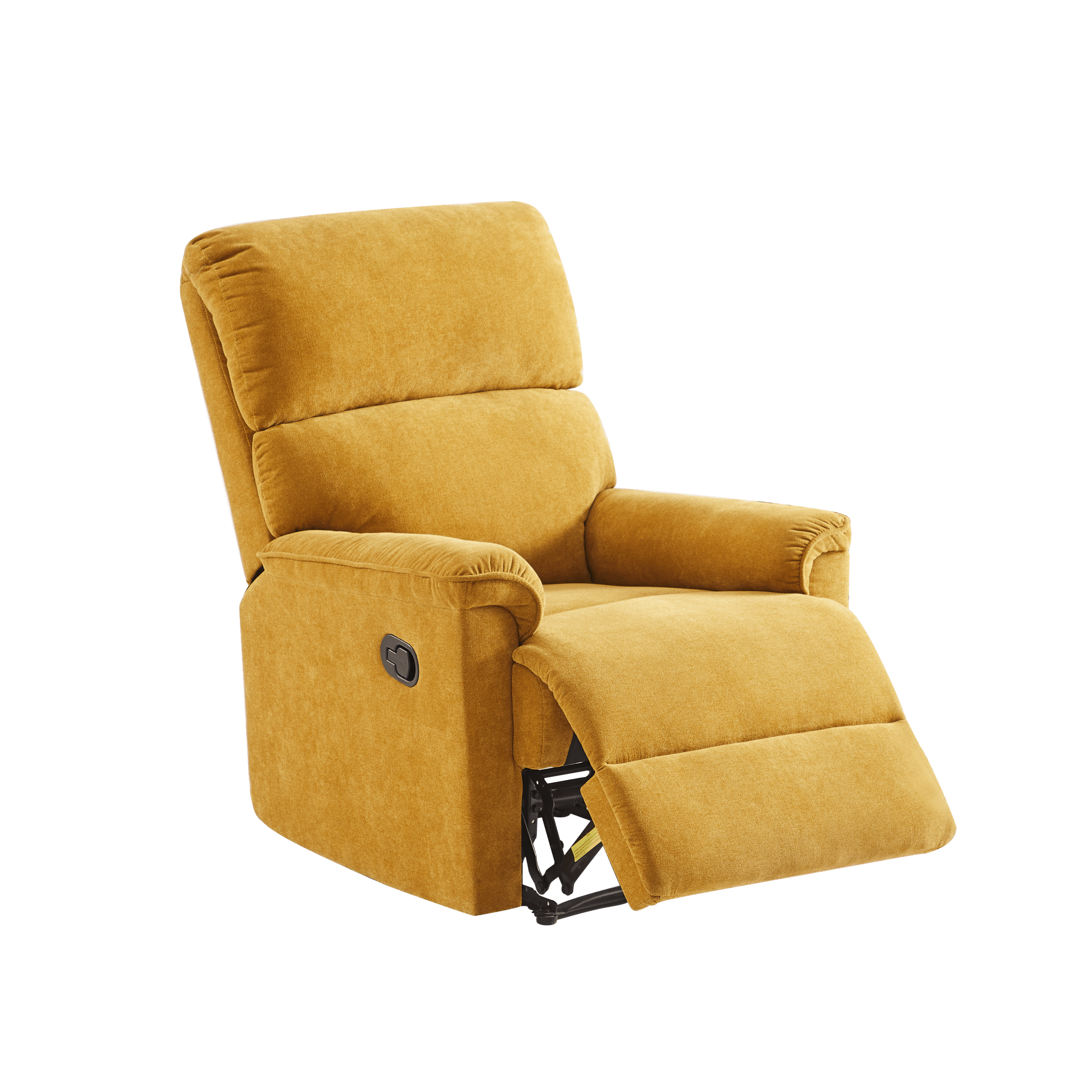 ComfiGlide Mustard Yellow Glider Reliner