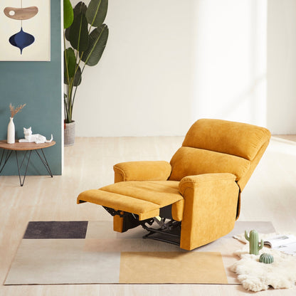 ComfiGlide Mustard Yellow Glider Reliner