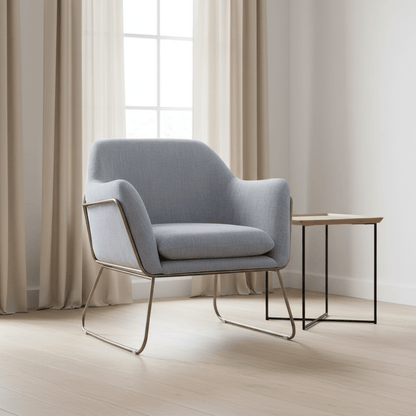 Comfort Cover Light Green Accent Chair