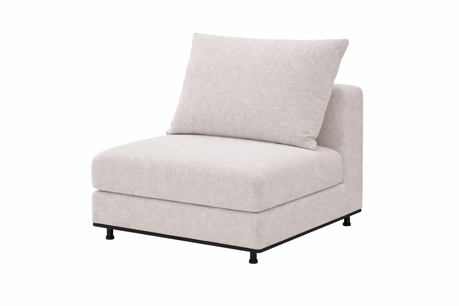 Como 1 Seater Armless Chair