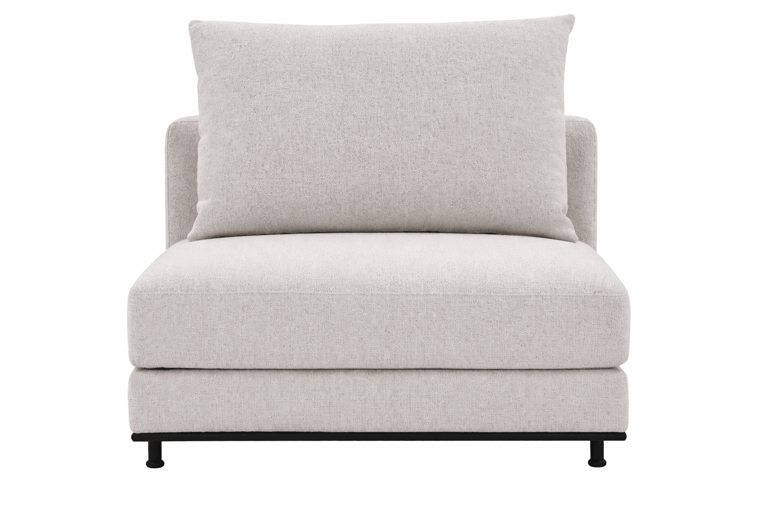 Como 1 Seater Armless Chair