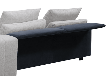 Como Armless Loveseat
