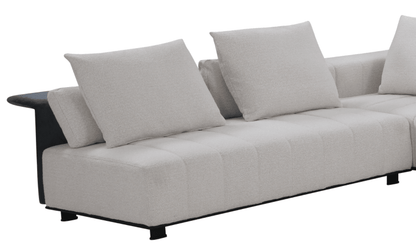 Como Armless Loveseat
