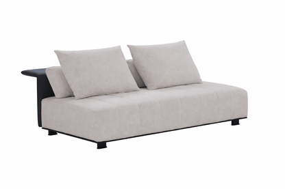 Como Armless Loveseat