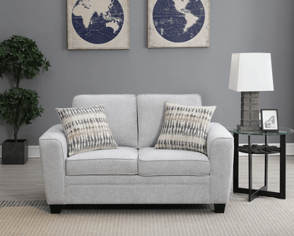 Confa Grey Living Room Set (Sofa + 2 Loveseat)