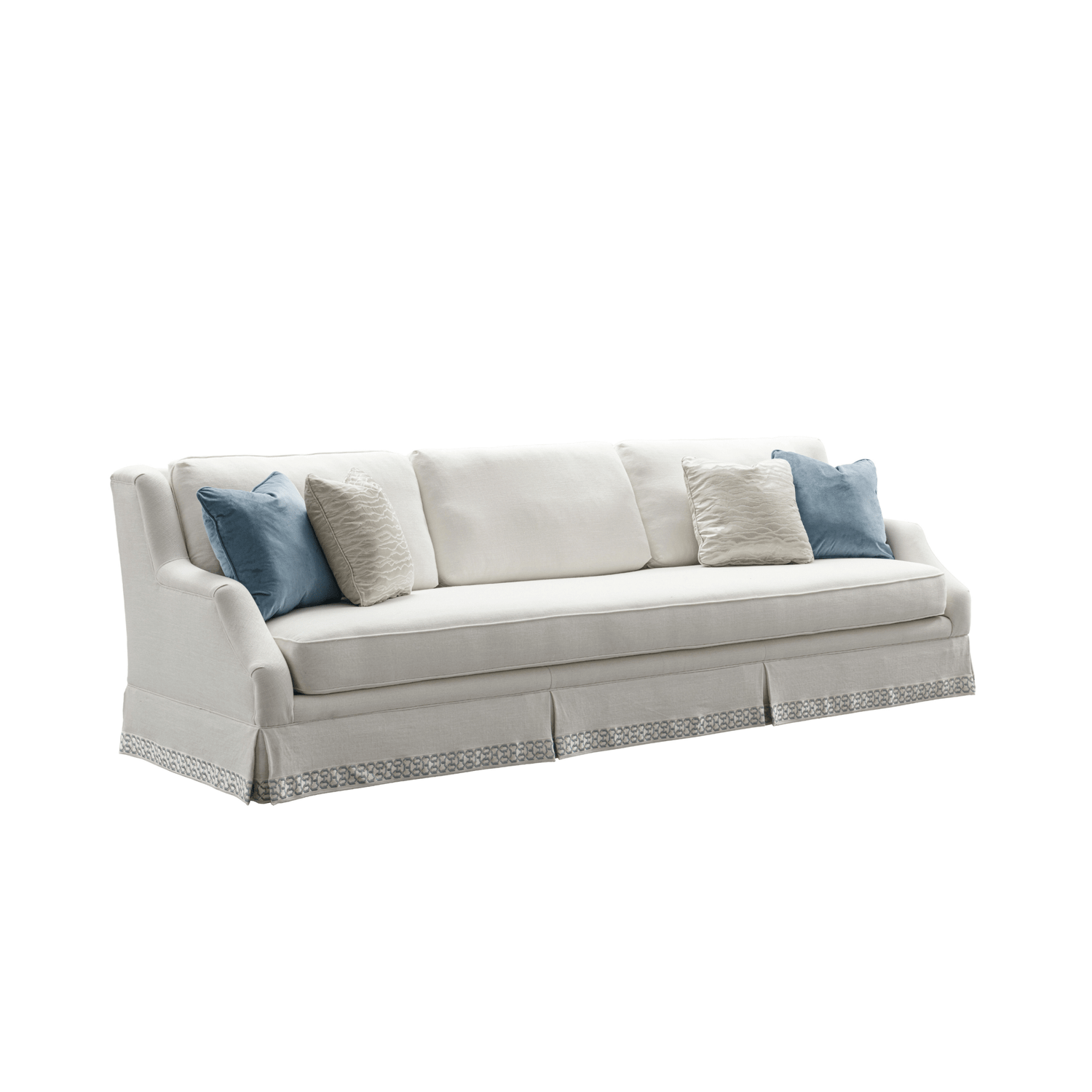 Copacabana White 5 Seater Sofa (297cm)