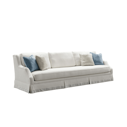 Copacabana White 5 Seater Sofa (297cm)