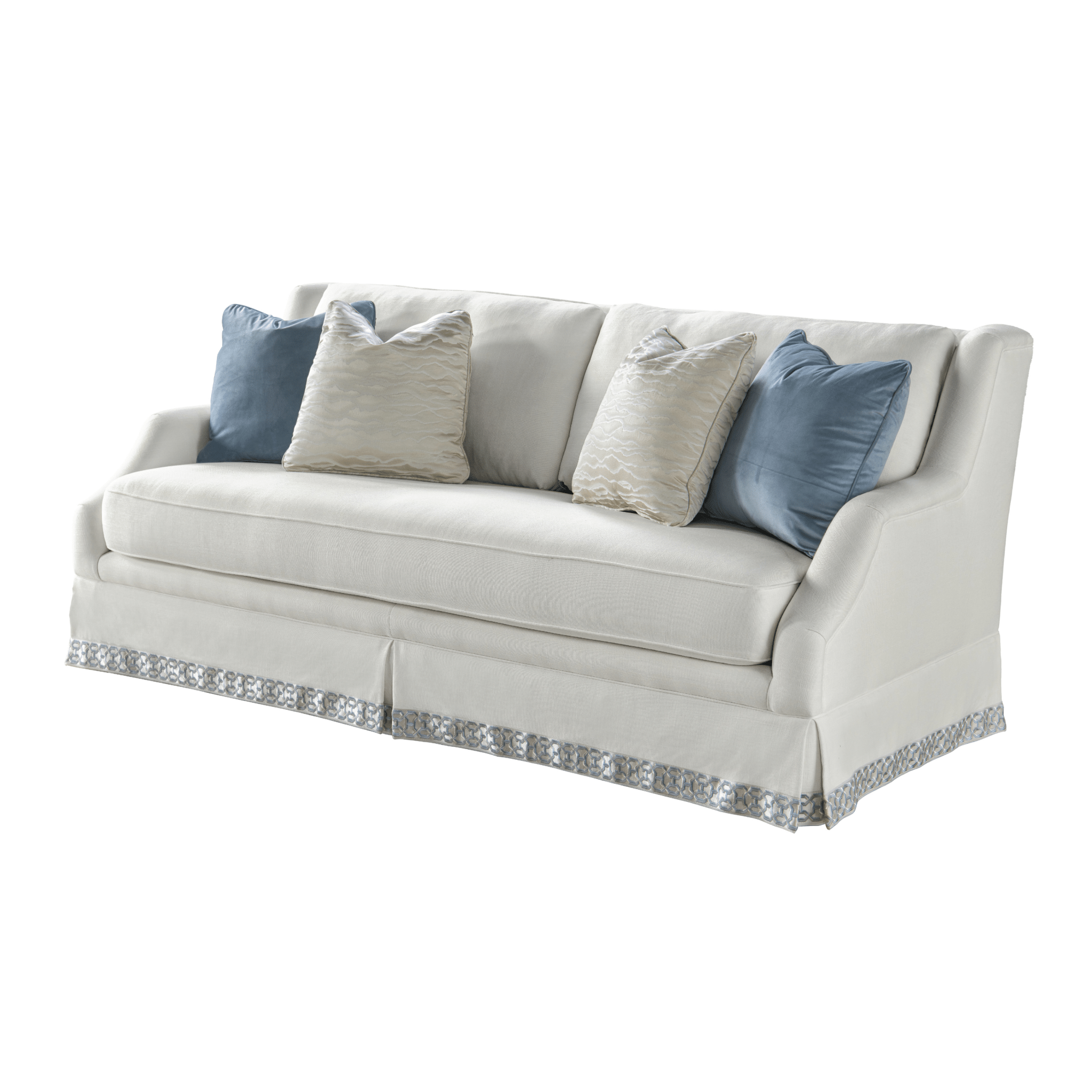 Copacabana White Sofa Set