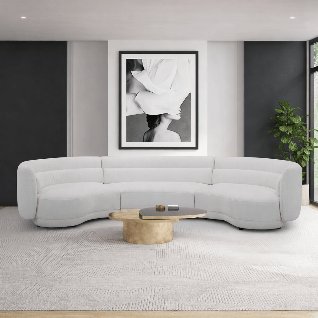 Coraline White Sofa