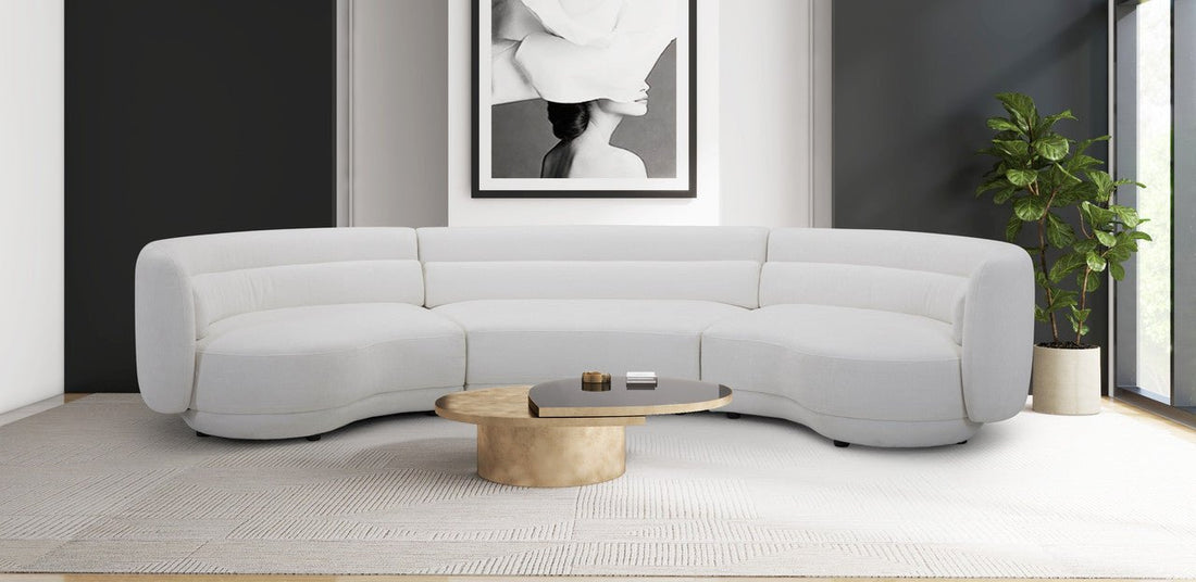 Coraline White Sofa