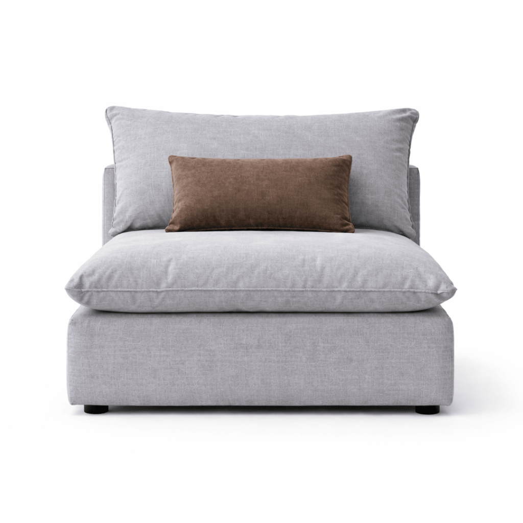 Cozy Armless Chair