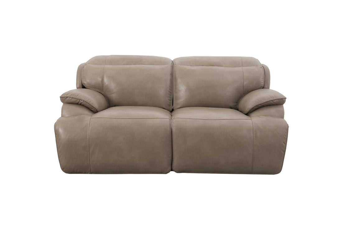 Cushy Brown Power Motion Loveseat