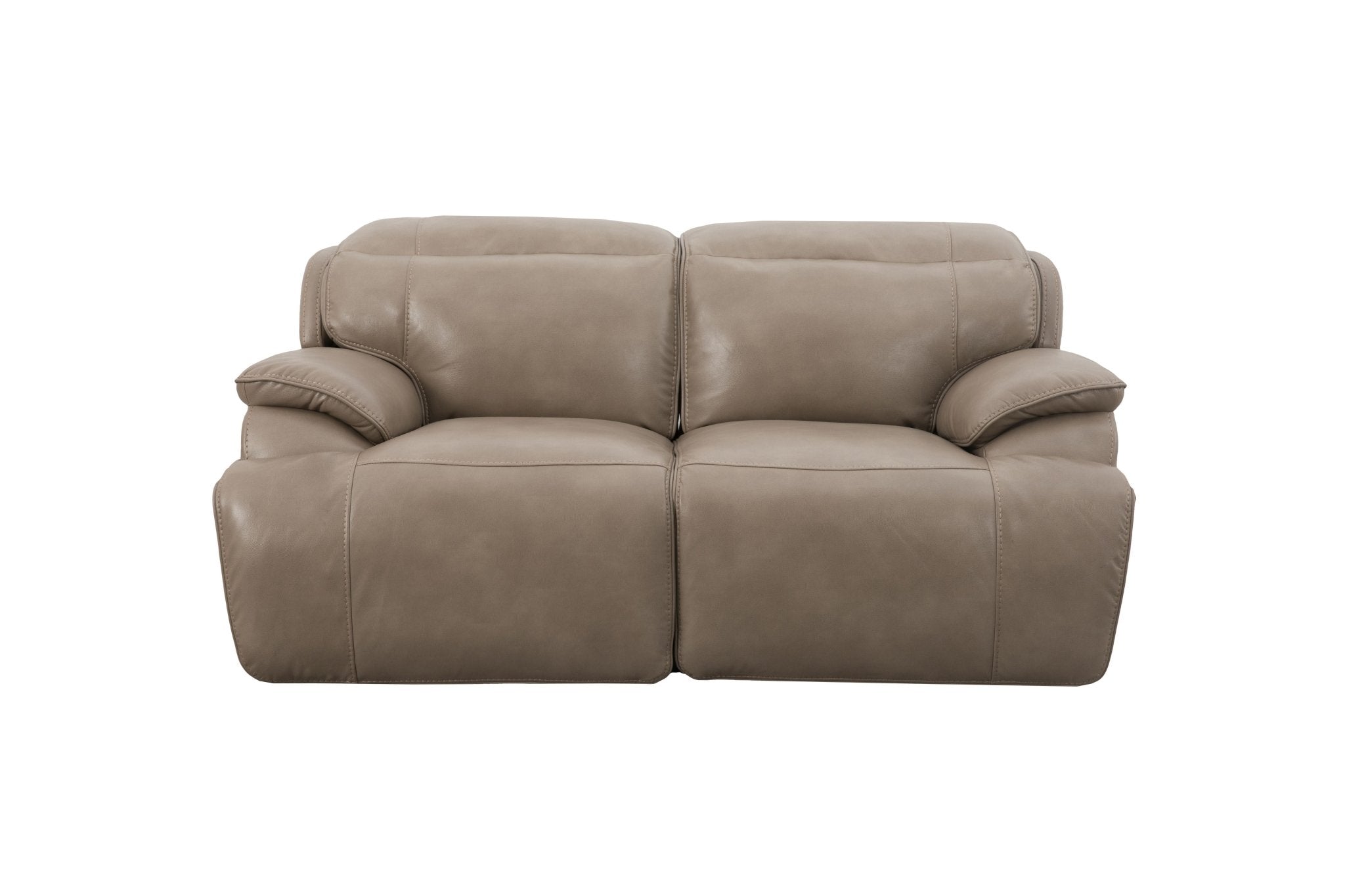 Cushy Brown Power Motion Loveseat