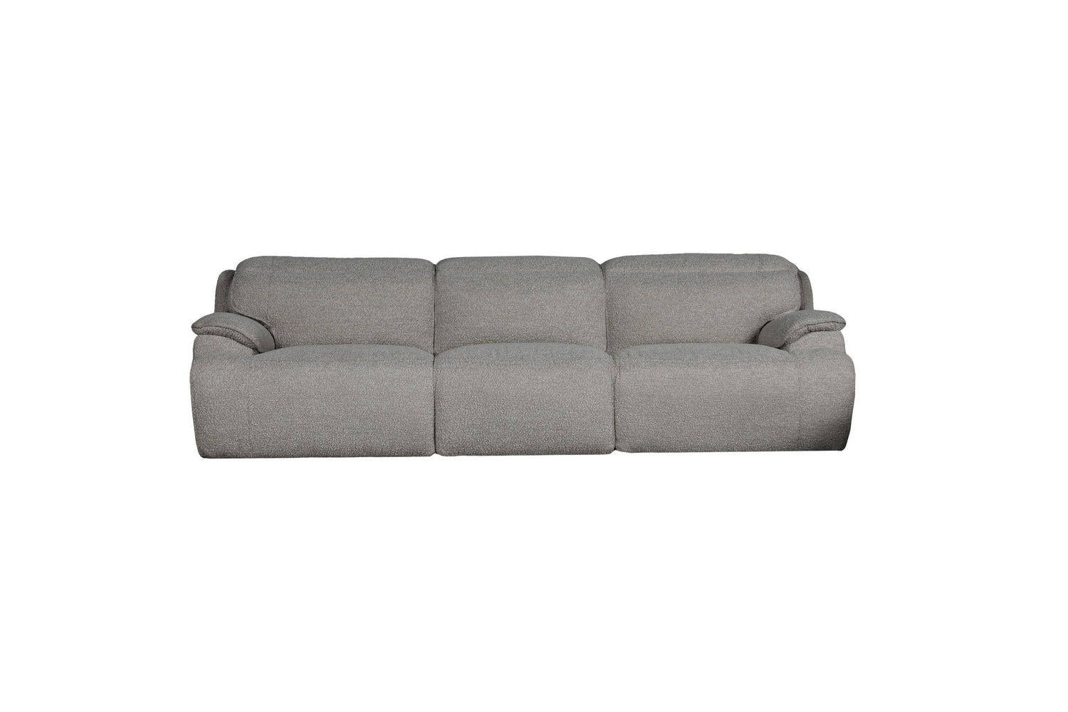 Cushy Grey Power Motion Sofa